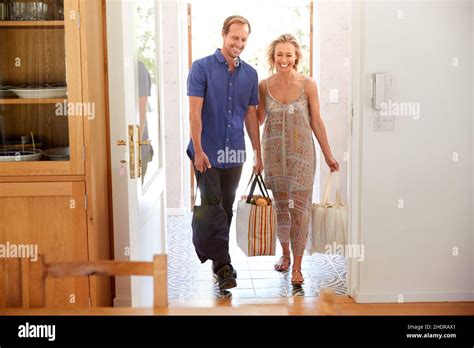 home shopping arriving homes arrive stock photo alamy