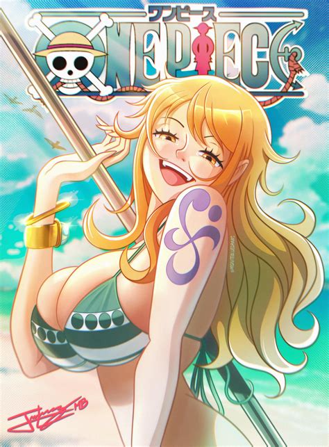 Nami Fan Art HUNTER FAN HF Studio One Piece Nami Resin Statue