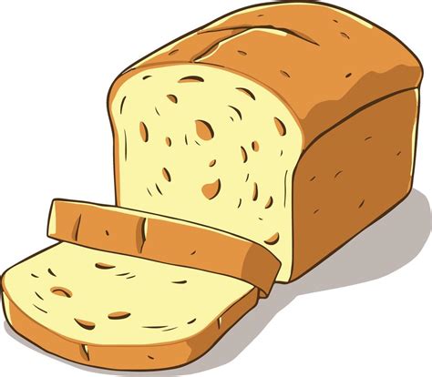 bread clip art illustration  vector art  vecteezy