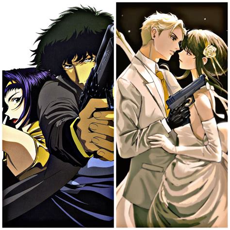 Spike Spiegel & Faye Valentine (Cowboy Bebop) vs Yor Briar & Loid