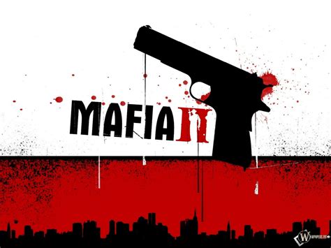 Скачать обои Мафия 2 (Кровь, Пистолет, Мафия) для рабочего стола ...