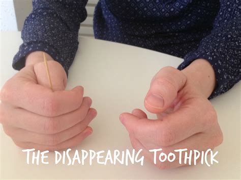 Disappearing Toothpick | Fun With Kids