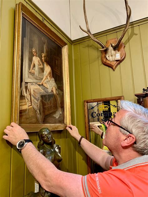 Female Nude Oil on Canvas Jacques Lieven Allaert 1900-1975 - Etsy UK