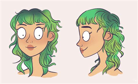 How to Draw a Mullet on a Character [Step by Step] - Draw Cartoon Style!