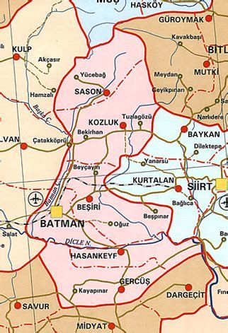 Batman Map - Turkey