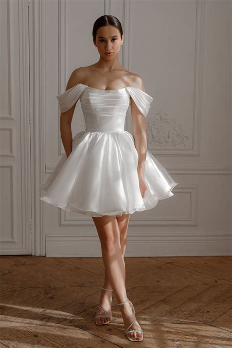 Short puffy wedding dresses 60 photos - Astyledwedding.com