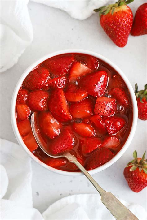 Easy Strawberry Topping For Cheesecake, Shortcake & more!