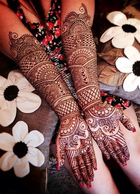Full Hand Bridal Mehndi Design | Wedding mehndi designs, Wedding henna ...