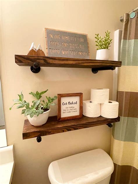 Floating Shelves Bathroom