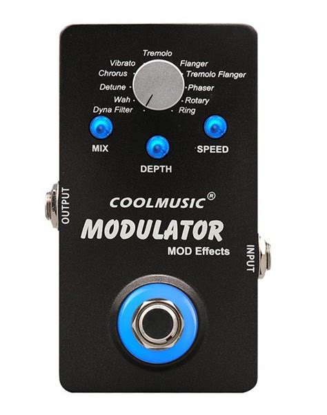 CoolMusic Digital Multi Modulation Pedal