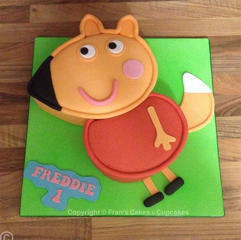 Freddy Fox from Peppa Pig - Decorated Cake by Fran's - CakesDecor