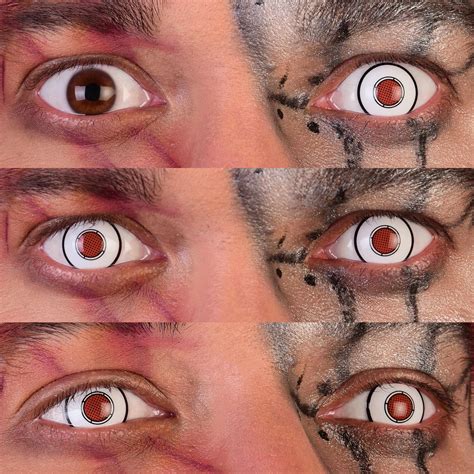 costume contact lenses red 8