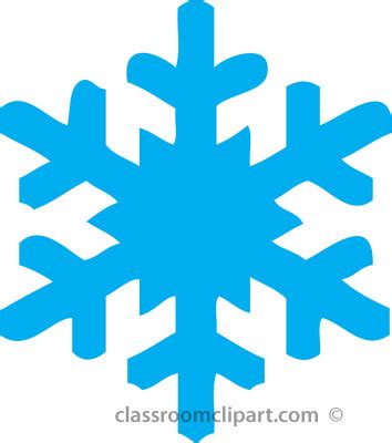 Add a Touch of Winter Wonder with Blue Snowflake Cliparts