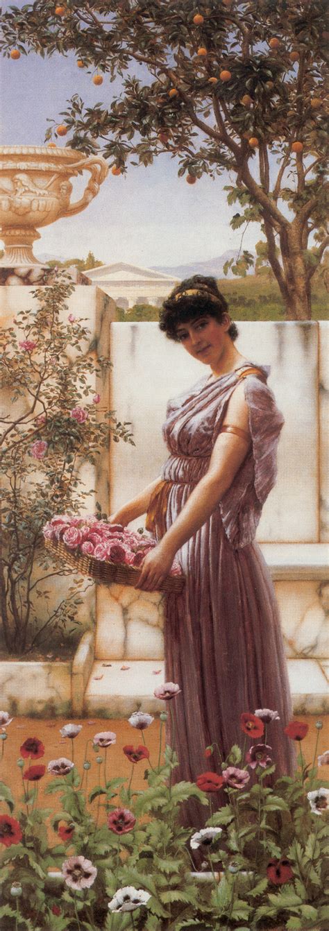 Английский художник Джон Уильям Годвард (1861 - 1922): rozenbum ...