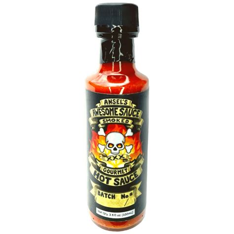 xxx hot smoked death hot sauce ansels awesome sauce